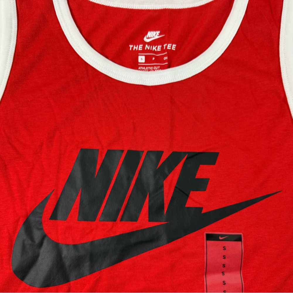 Nike Graphic Logo Tank Top Shirt Muscle Shirt Sleeveless Tee NWT - Picture 2 of 4
